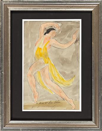 ABRAHAM WALKOWITZ Isadora Duncan, Dancing.
